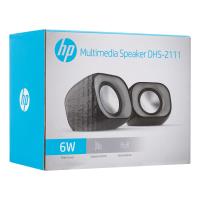 HP DHS-2111 6W Siyah Multimedia 1+1 Speaker - 1